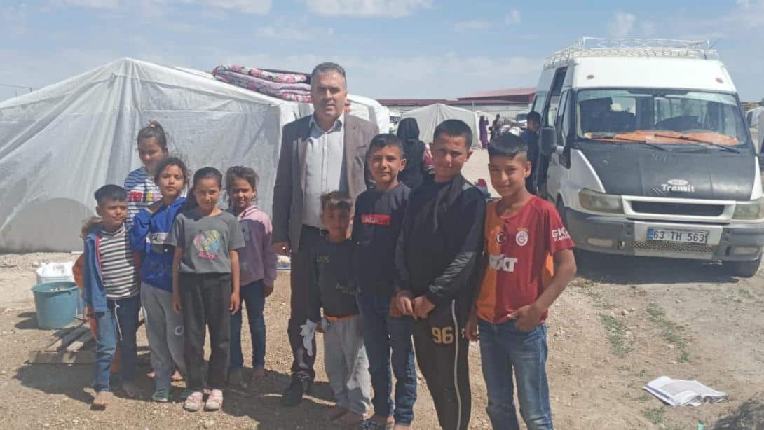 Mevsimlik Tarım İşçisi Öğrencileri Ziyaret Ettik